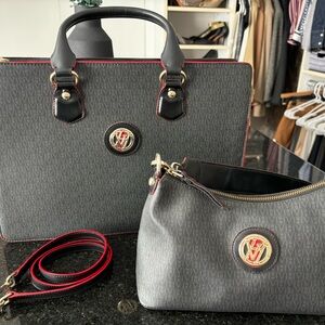 Victor Hugo set - laptop and small bag  like new